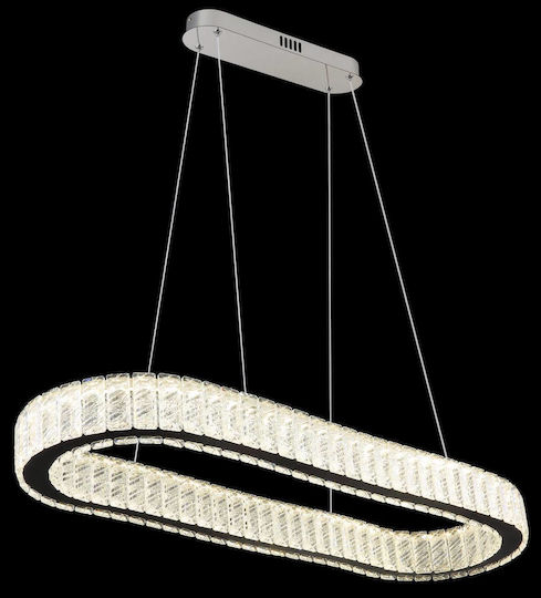 Globo Lighting Κρεμαστό Φωτιστικό Διάφανο