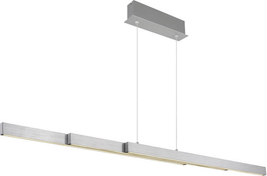Globo Lighting Κρεμαστό Φωτιστικό Ασημί
