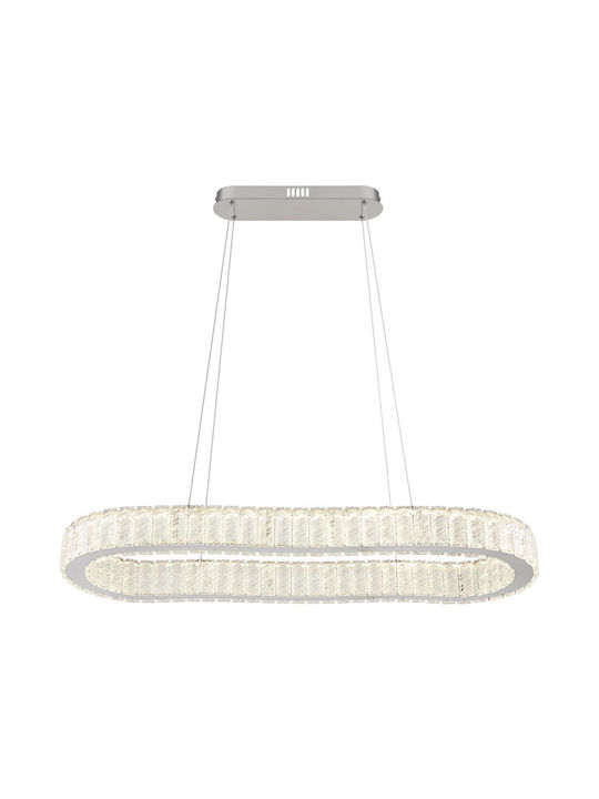 Globo Lighting Κρεμαστό Φωτιστικό Διάφανο