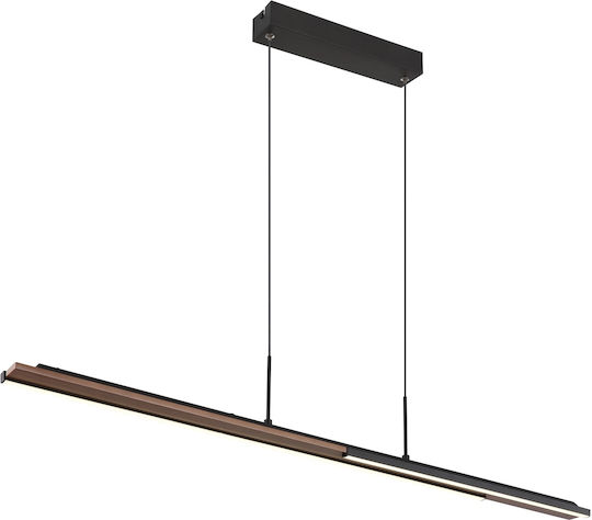 Globo Lighting Κρεμαστό Φωτιστικό Καφέ