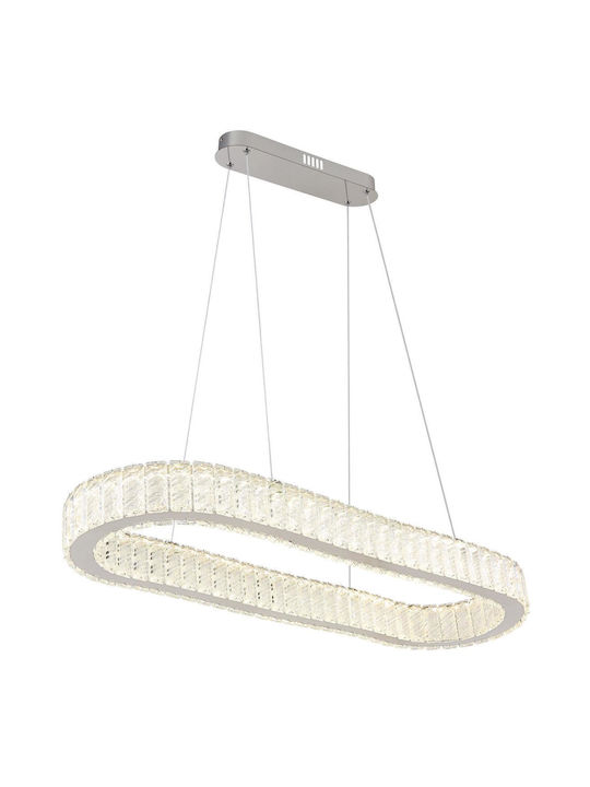 Globo Lighting Κρεμαστό Φωτιστικό Διάφανο