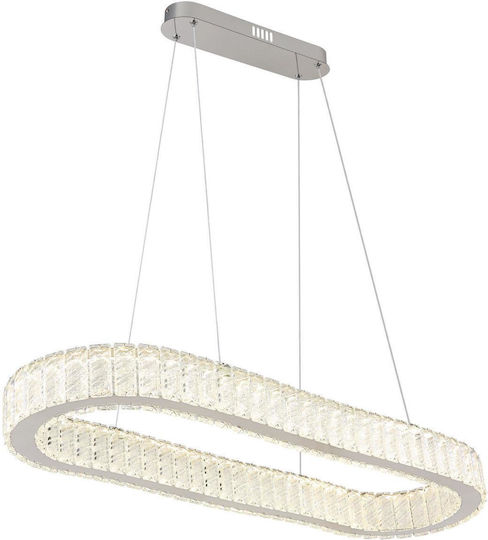 Globo Lighting Κρεμαστό Φωτιστικό Διάφανο