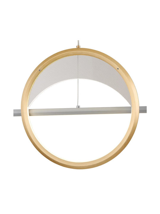 Globo Lighting Κρεμαστό Φωτιστικό Ασημί