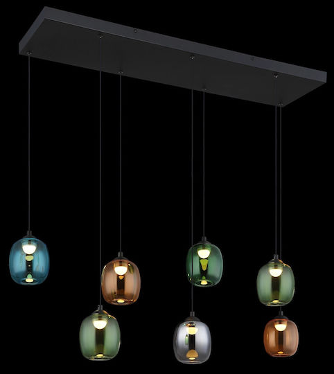 Globo Lighting Hängelampe Schwarz