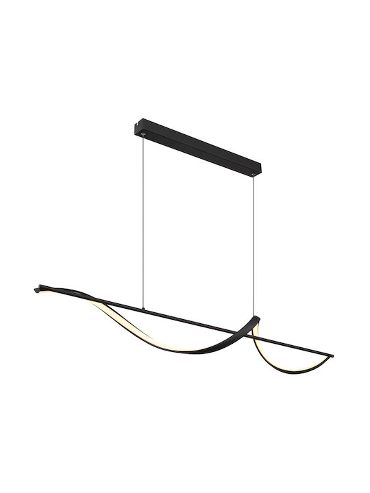Globo Lighting Κρεμαστό Φωτιστικό Μαύρο