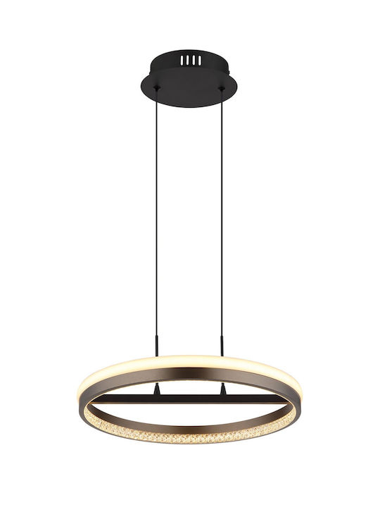 Globo Lighting Κρεμαστό Φωτιστικό Γκρι