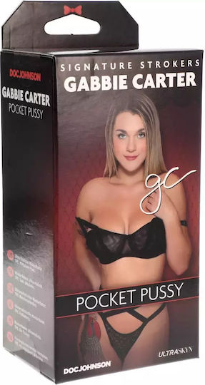 Doc Johnson Signature Strokers Ultraskyn Pocket Pussy Masturbator Vagina 5510-28-BX