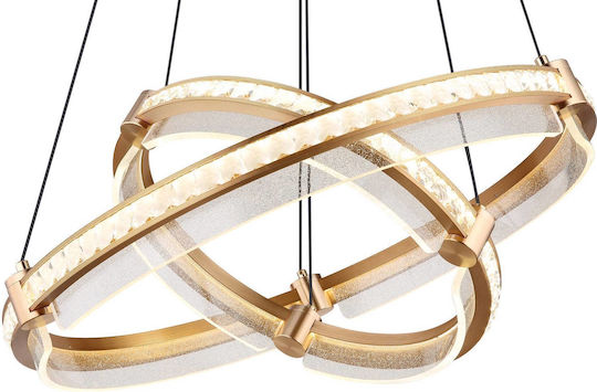 Globo Lighting Κρεμαστό Φωτιστικό Διάφανο