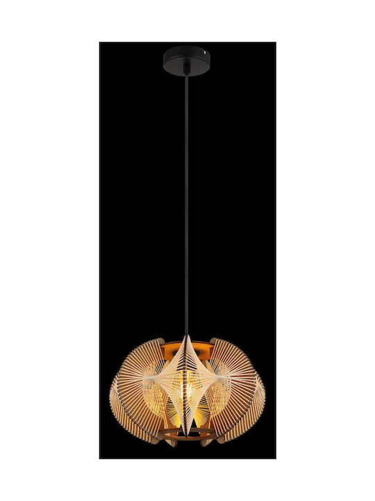 Globo Lighting Κρεμαστό Φωτιστικό Μαύρο