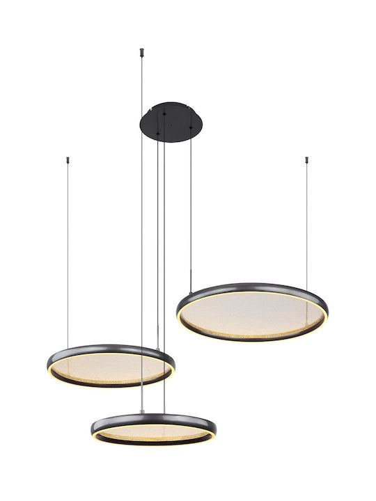 Globo Lighting Κρεμαστό Φωτιστικό Μαύρο