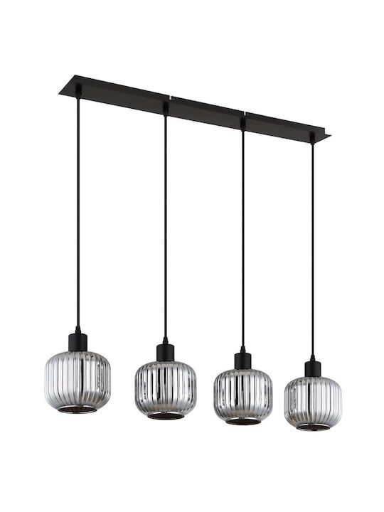 Globo Lighting Κρεμαστό Φωτιστικό Μαύρο