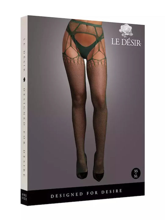 Le Désir Sexy Strumpfhose Grün