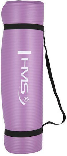 HMS Ym03 Fitnessmatte Pilates Lila (183x61cm)