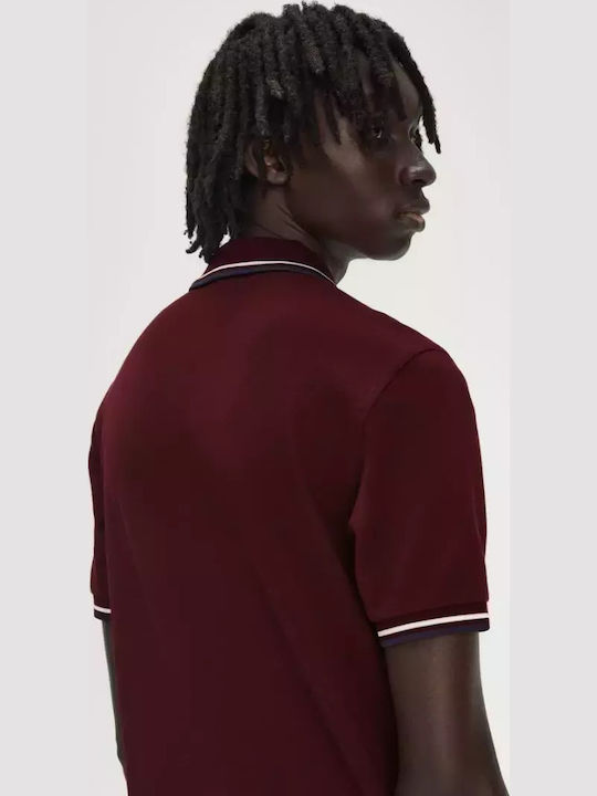Polo Short Sleeve Red Blouse