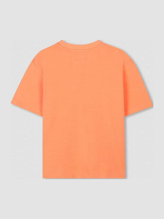 Kinder-T-Shirt Orange