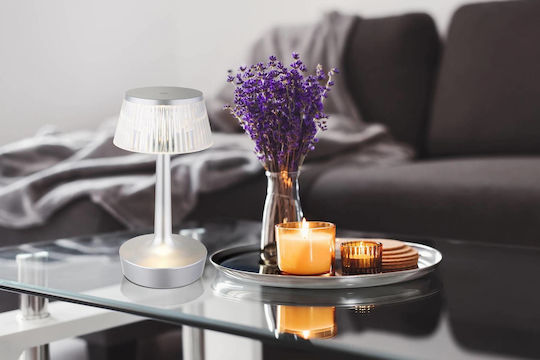 Globo Lighting Dekorative Lampe Silber
