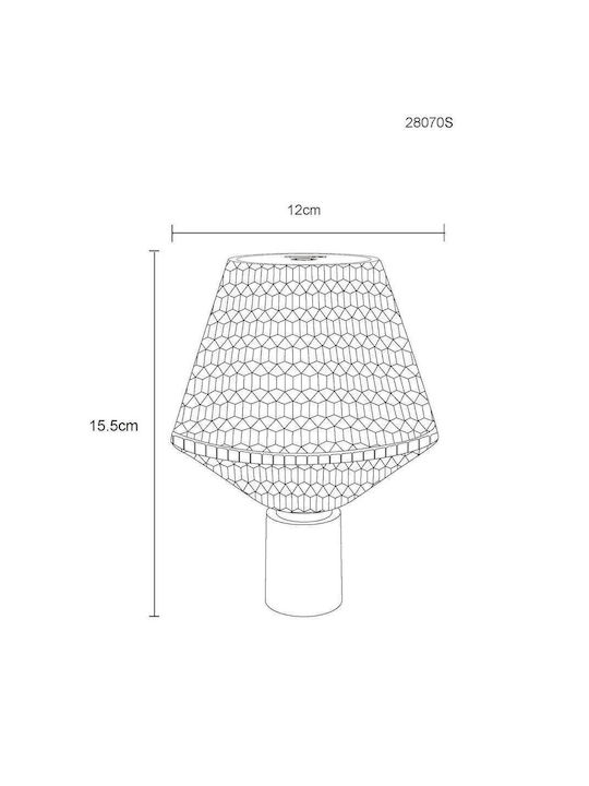 Globo Lighting Dekorative Lampe Transparent