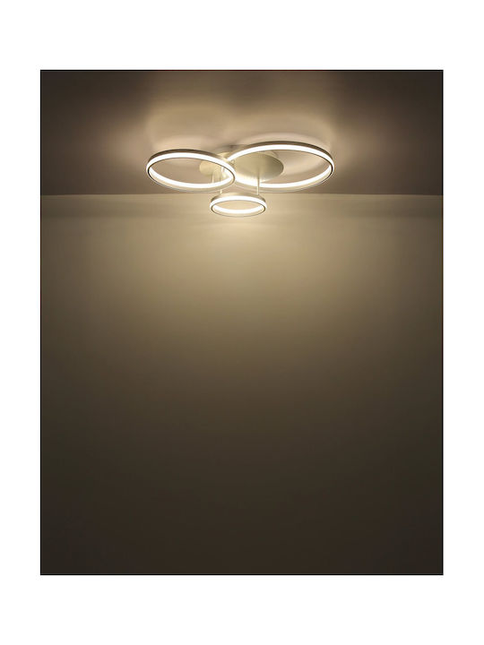 Globo Lighting Deckenleuchte Silber