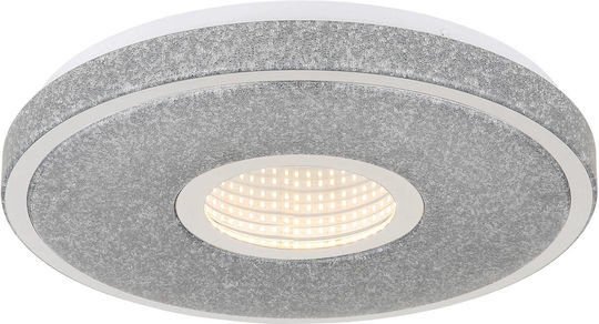 Globo Lighting Πλαφονιέρα Οροφής Γκρι με Ενσωματωμένο LED