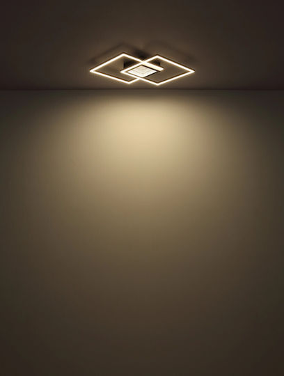 Globo Lighting Πλαφονιέρα Οροφής Μαύρη