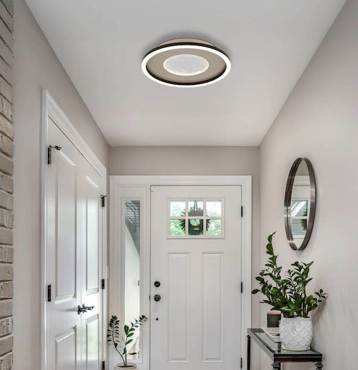 Globo Lighting Πλαφονιέρα Οροφής Γκρι