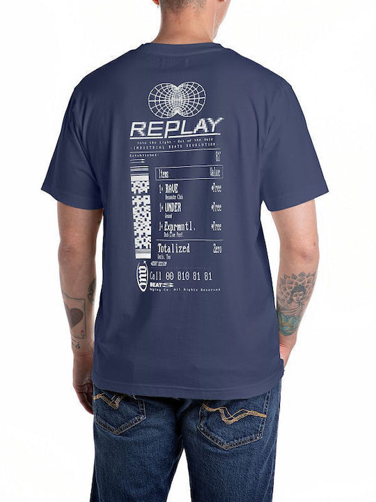 T-shirt Μπλε Ανοιχτό