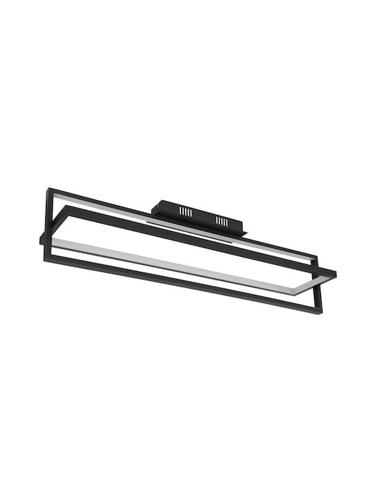 Globo Lighting Πλαφονιέρα Οροφής Μαύρη
