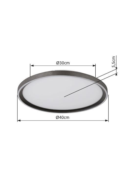 Globo Lighting Πλαφονιέρα Οροφής Μπρούτζινη