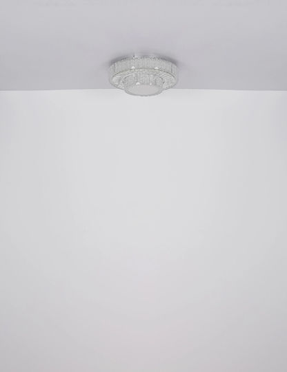 Globo Lighting Globo Lighting Mount Ceiling Light 50cm Transparent