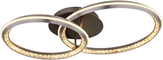 Globo Lighting Таванно Осветително Тяло 75см Сиво