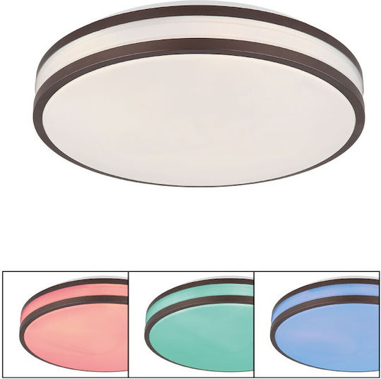 Globo Lighting Ceiling Mount Light Brown