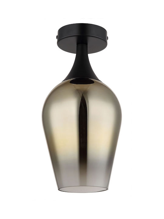 Globo Lighting Πλαφονιέρα Οροφής Διάφανη