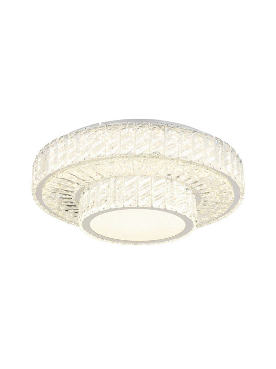 Globo Lighting Globo Lighting Mount Ceiling Light 50cm Transparent