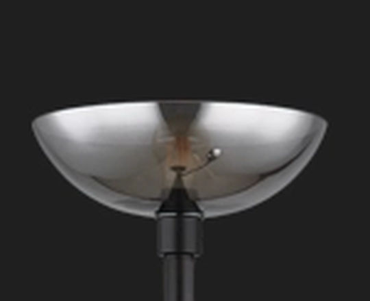 Globo Lighting Floor Lamp H178xL30cm with Lamp Bulb Base E27 Black