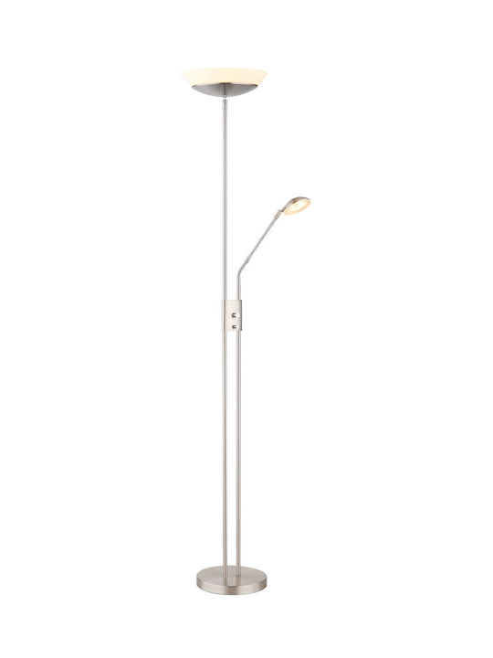 Globo Lighting Floor Lamp Silver