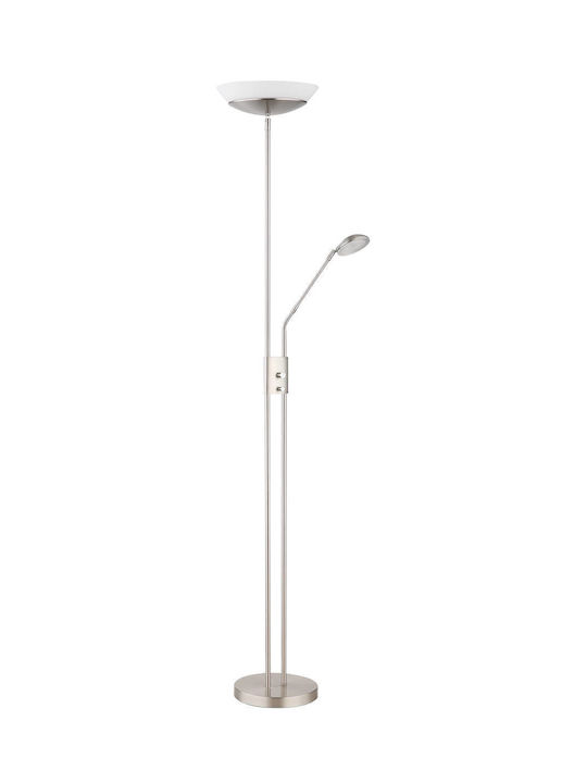 Globo Lighting Floor Lamp Silver