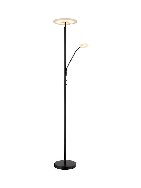 Globo Lighting LED Stehleuchte mit Warmweißem Licht Schwarz
