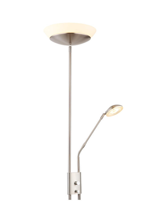 Globo Lighting Floor Lamp Silver