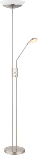 Globo Lighting Floor Lamp Silver