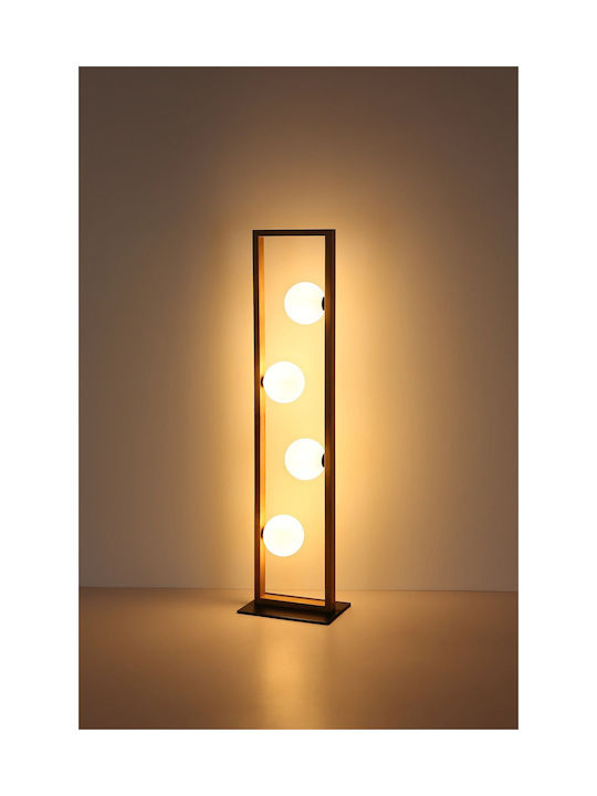 Globo Lighting Floor Lamp Brown