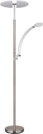 Globo Lighting Floor Lamp Silver