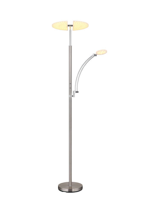 Globo Lighting Φωτιστικό Δαπέδου Ασημί