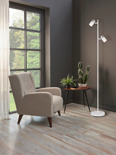 Globo Lighting Floor Lamp White