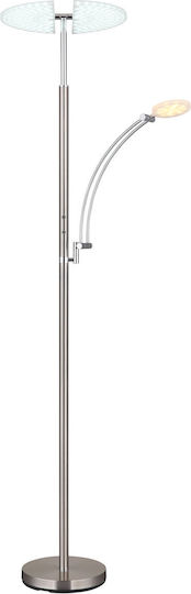 Globo Lighting Floor Lamp Silver