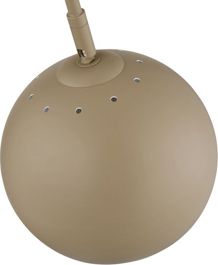 Globo Lighting Floor Lamp H150xL58cm with E27 Bulb Socket Beige