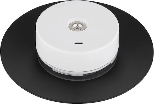 Globo Lighting Lămpi De Masă Metalice Led Încorporat Cu Pălărie Neagră Și Bază