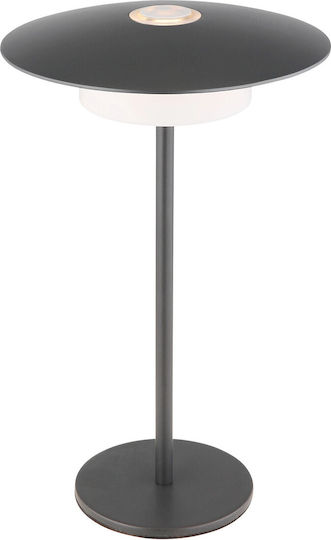 Globo Lighting Метален Портатиф с Вградено LED сив Капак и Основа