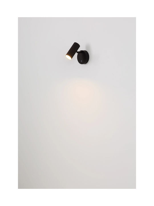 Globo Lighting Единично Спот в Черен Цвят