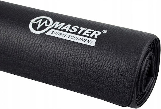 Master Gym Exercise Equipment Floor Mat Black 200x100x0.6cm