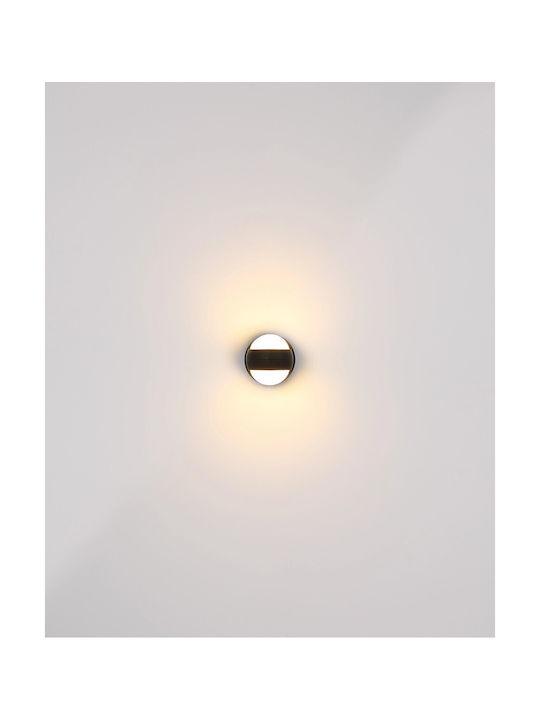 Globo Lighting Randi Φωτιστικό Τοίχου Μαύρο